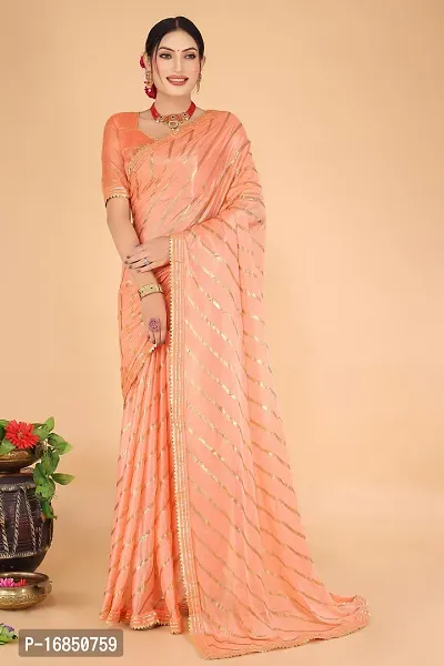 Stylish Women Art Silk Saree with Blouse Piece