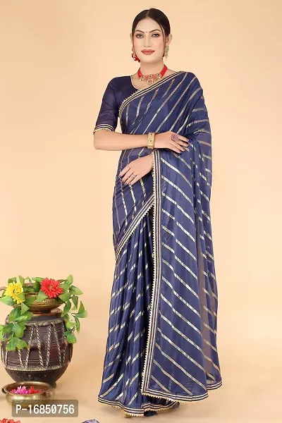 Stylish Women Art Silk Saree with Blouse Piece