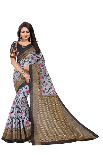 Latest Attractive Cotton Sarees with Blouse Piece