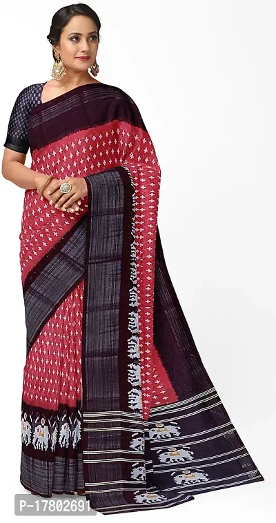 Women Stylish Art Silk Printed Saree with Blouse piece-thumb0