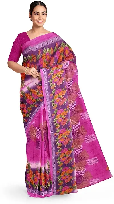 Stylish Saree without Blouse piece For Women