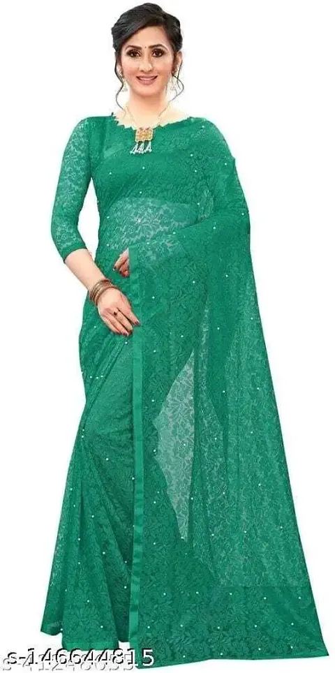 Self Design Bollywood Net, Brasso Saree