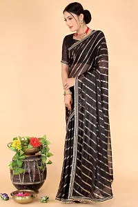 Stylish Women Art Silk Saree with Blouse Piece-thumb1