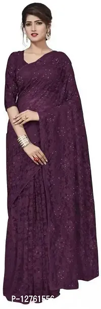 Fancy Saree With Blouse Piece For Women-thumb3