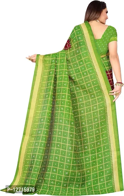 Stylish Fancy Art Silk Saree With Blouse Piece For Women Pack Of 1-thumb2