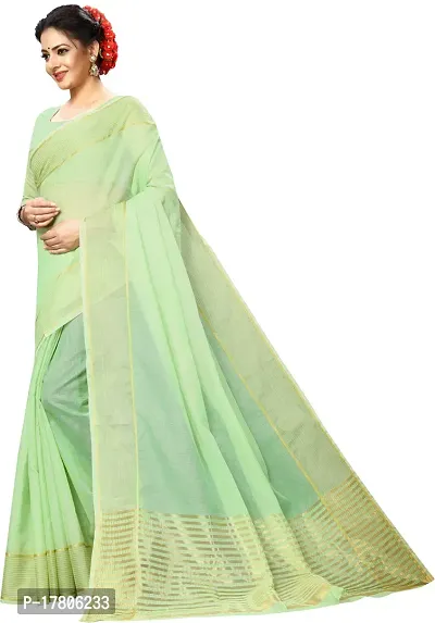 Women Stylish Art Silk Self Pattern Saree with Blouse piece-thumb3