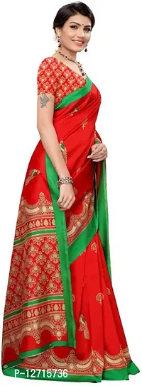 Stylish Fancy Art Silk Saree With Blouse Piece For Women Pack Of 1-thumb3