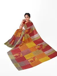 Women Stylish Georgette Printed Saree with Blouse piece-thumb2