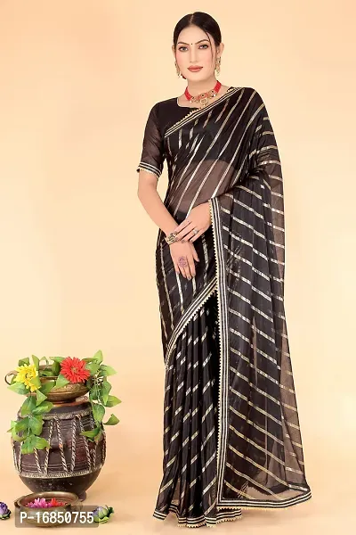 Stylish Women Art Silk Saree with Blouse Piece-thumb0