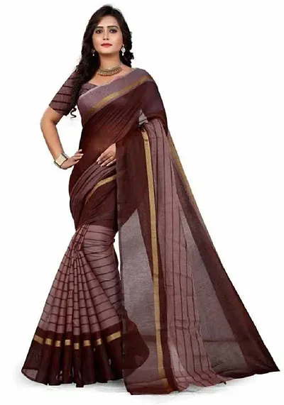 Fancy Art Silk Saree with Blouse Piece for Women