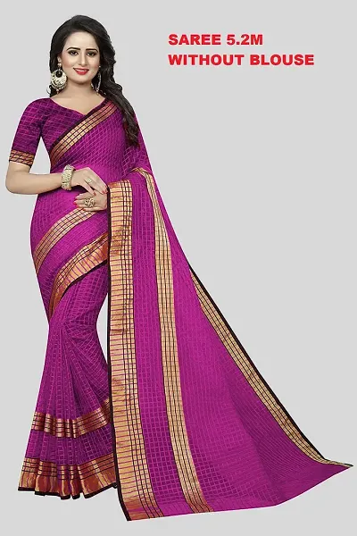 Women Stylish Art Silk Saree without Blouse piece