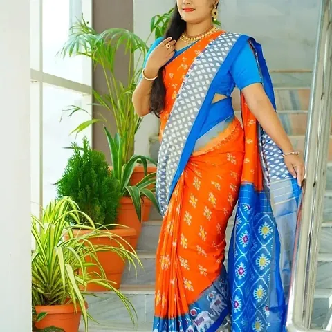 Art Silk Saree with Blouse piece