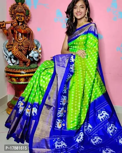 Women Stylish Art Silk Printed Saree with Blouse piece-thumb0