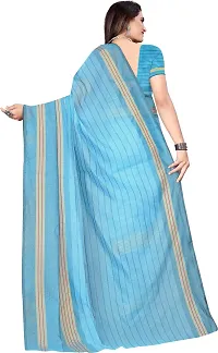 Stylish Fancy Cotton Silk Saree With Blouse Piece For Women Pack Of 1-thumb2