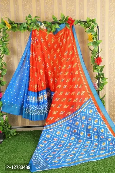 Stylish Fancy Art Silk Saree With Blouse Piece For Women Pack Of 1