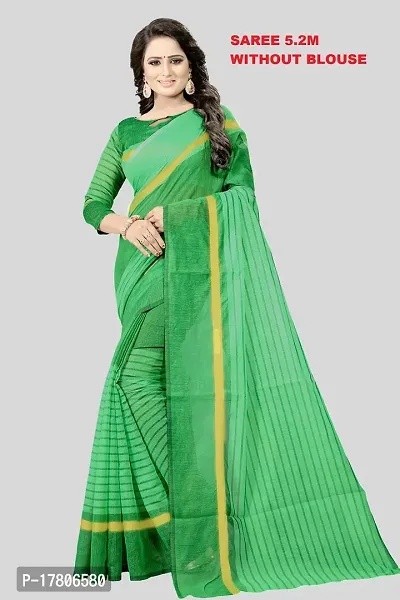 Women Stylish Art Silk Printed Saree without Blouse piece