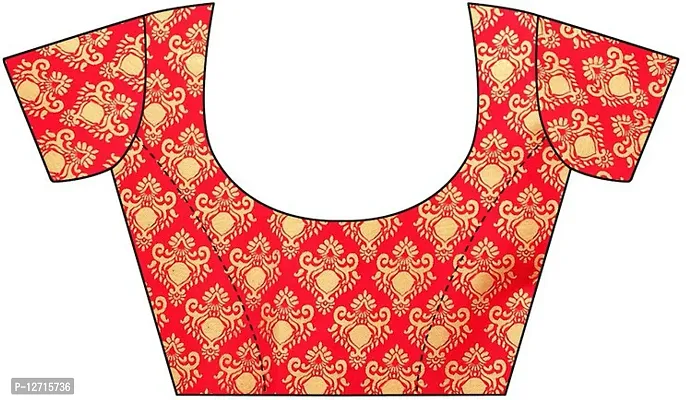 Stylish Fancy Art Silk Saree With Blouse Piece For Women Pack Of 1-thumb5