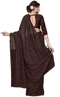 Stylish Fancy Net Saree With Blouse Piece For Women Pack Of 1-thumb1