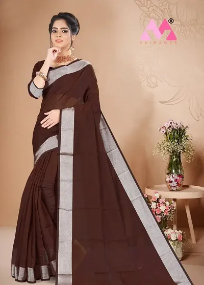 Trending Chiffon Saree with Blouse piece 