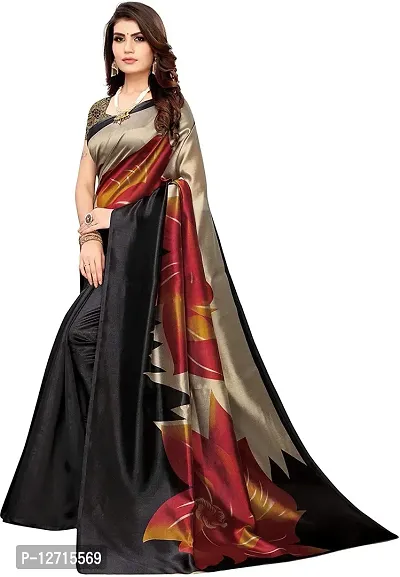 Stylish Fancy Art Silk Saree With Blouse Piece For Women Pack Of 1-thumb4