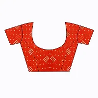 Stylish Fancy Georgette Saree With Blouse Piece For Women Pack Of 1-thumb2