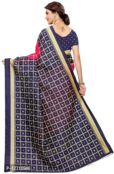 Stylish Fancy Art Silk Saree With Blouse Piece For Women Pack Of 1-thumb4