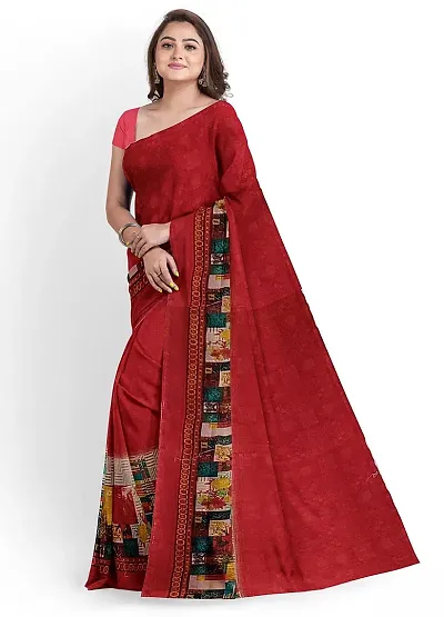 Must Have Georgette Saree with Blouse piece 