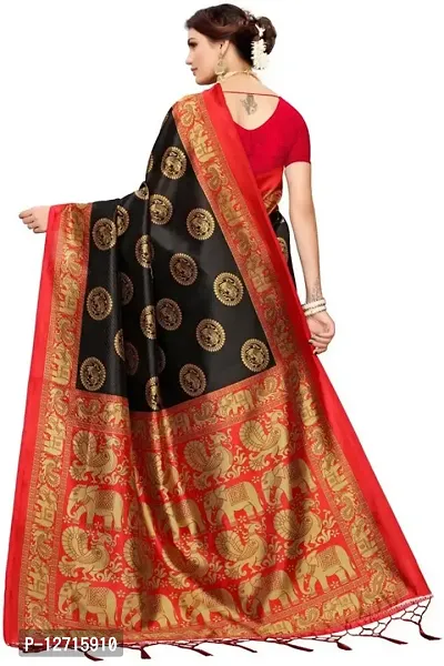 Stylish Fancy Georgette Saree With Blouse Piece For Women Pack Of 1-thumb4