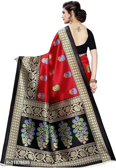 Stylish Fancy Cotton Silk Saree With Blouse Piece For Women Pack Of 1-thumb4