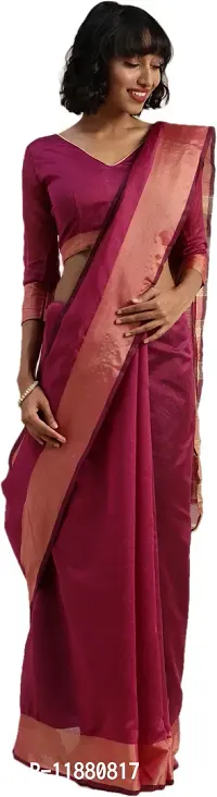 Stylish Fancy Art Silk Saree With Blouse Piece For Women Pack Of 1-thumb3