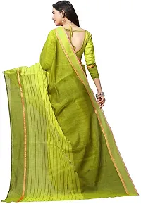 Stylish Fancy Cotton Silk Saree With Blouse Piece For Women Pack Of 1-thumb2