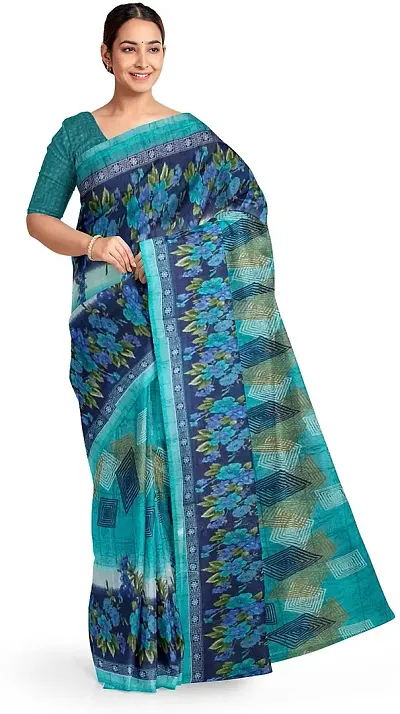 Stylish Saree without Blouse piece For Women