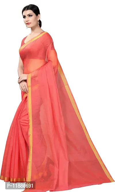 Stylish Fancy Art Silk Saree With Blouse Piece For Women Pack Of 1-thumb3