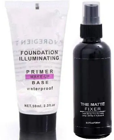 Premium Quality Primer With Makeup Fixer Combo