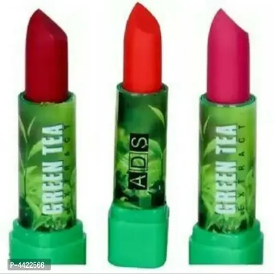 Green Tea Extract Matte Lipstick Pack of 3 by ADS-thumb0