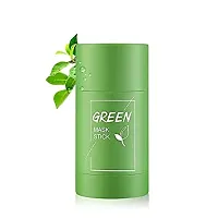 Green Tea Purifying Clay Stick Mask Oil Control Anti Acne Eggplant Cleaning Solid Mask  36H liner-thumb1