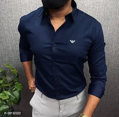Men's Regular Fit -Shirt (Pack of 1)-thumb0