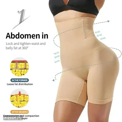 Women's High Waist with Anti Rolling Strips Shapewear for Women-thumb2