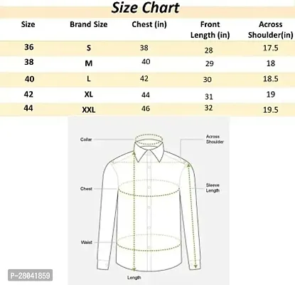 Men's Regular Fit Cotton Plain Casual Shirt  Pack Of 1-thumb3