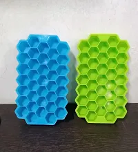 Silicone Honeycomb Design 37 Cavity Ice Cube Moulds Trays  - Color May Vary-thumb1