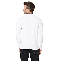 VeelDeal  Cotton Round Neck Full Sleeves Regular Fit Mandarin Collar Solid Casual T-Shirt for Men and Boys (Pack Of 2)-thumb4