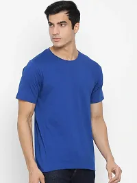 Crew Round Neck Pure Cotton Half Sleeve T-Shirt For Men-thumb3