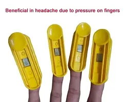 Acupressure Clip, Magnetic Yellow Acupressure Point Stimulator (Pack of 2)-thumb3