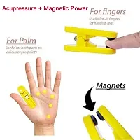 Acupressure Clip, Magnetic Yellow Acupressure Point Stimulator (Pack of 2)-thumb2