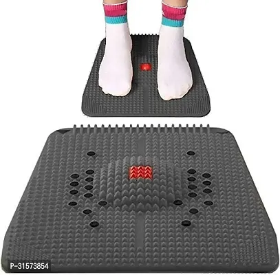 Acupressure Magnetic Stress Powermat 2000 with Pyramids ndash; Ultimate Fitness Mat (Black)