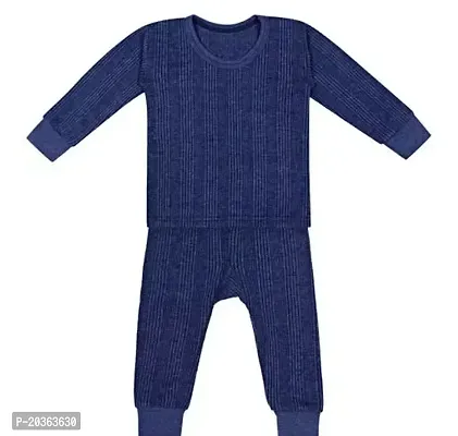 Stylish Blue Cotton Blend Sleep Wear Pack Of 1-thumb0