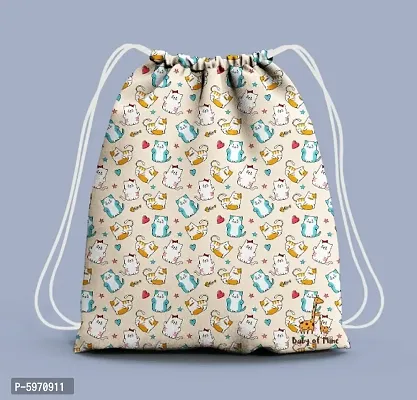 Baby of Mine Custom Printed Waterproof Drawstring Bag / Diaper Bag / Tuition Bag / Baby Bags / Toy Bag-thumb0