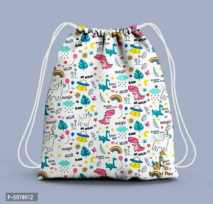 Baby of Mine Custom Printed Waterproof Drawstring Bag / Diaper Bag / Tuition Bag / Baby Bags / Toy Bag