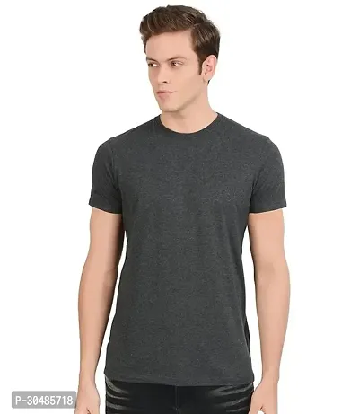 Men Regular Fit Polyester T-Shirt-thumb0