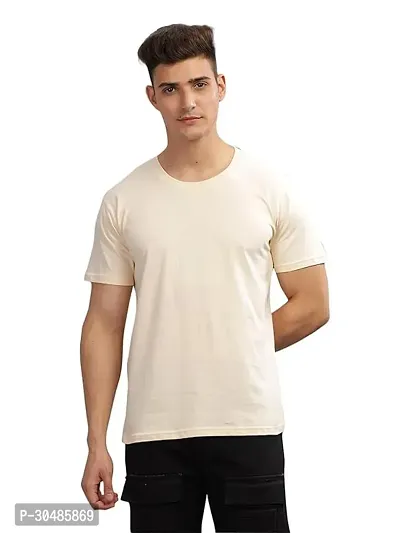 Men Regular Fit Polyester T-Shirt-thumb0